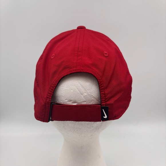 Nike Stanford Cardinal Red Club Cap Adult M L Flex Fit Baseball Hat - Picture 2 of 9